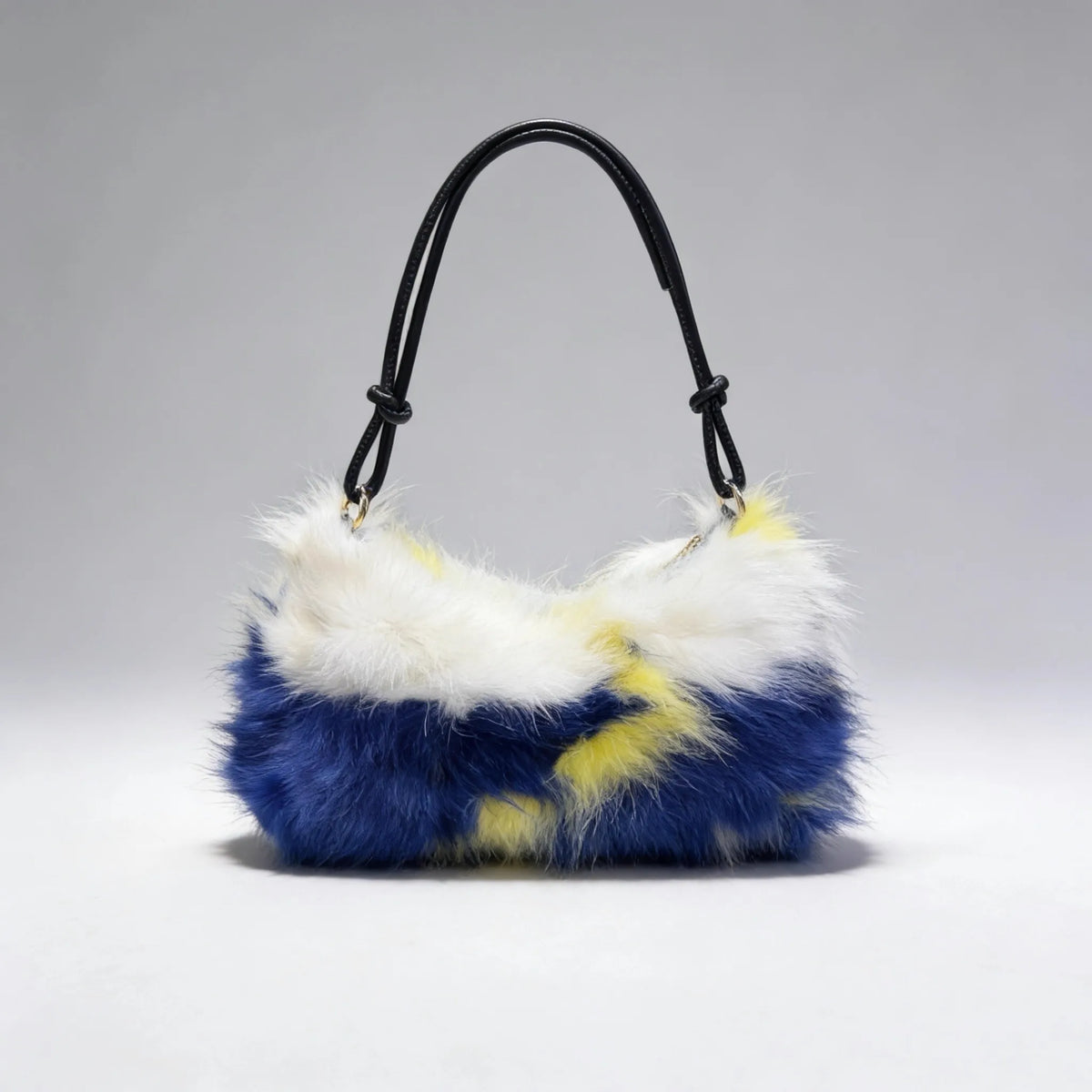 Fluffy Fur Shoulder Bag for Women – Luxury Handbag & Purse