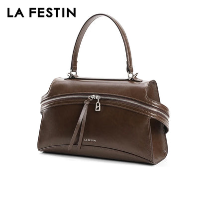 Luxury Leather Tote Crossbody Shoulder Handbag