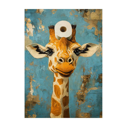 Watercolor Animal Wall Art Poster – Highland Cow, Fox, Cat & More