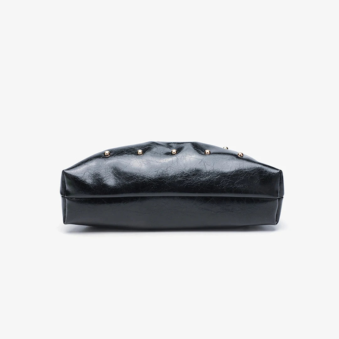 Simple Large Capacity Folded Cloud Handbag