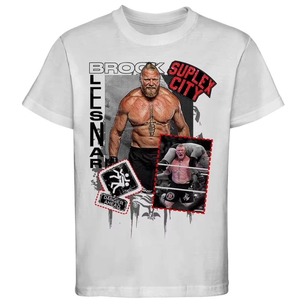 Brock Lesnar Fear the Fury Men's Graphic T-Shirt