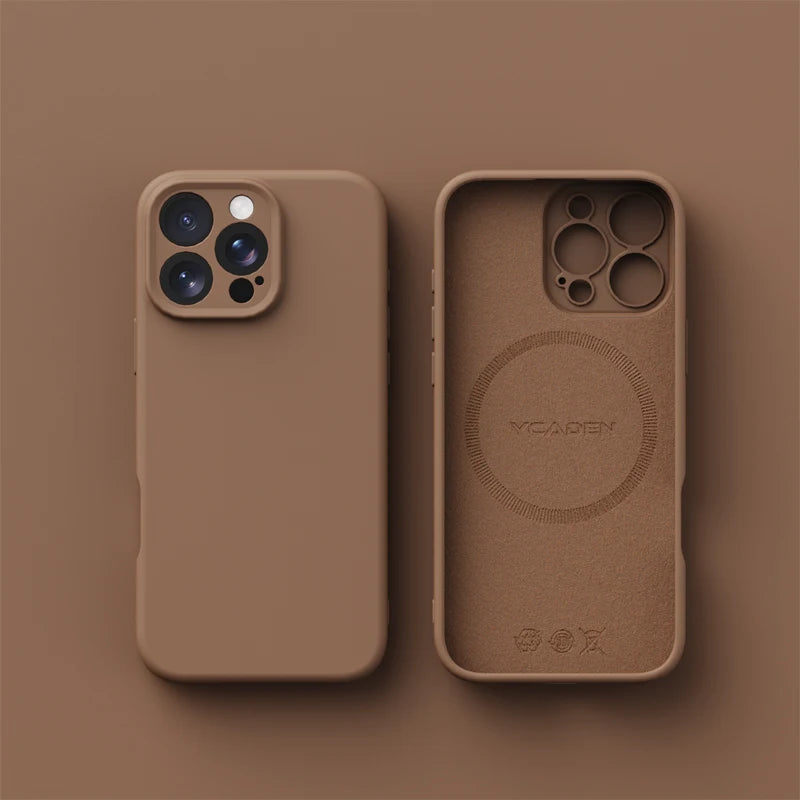 Magnetic MagSafe Liquid Silicone iPhone Case – 12 to 17 Series