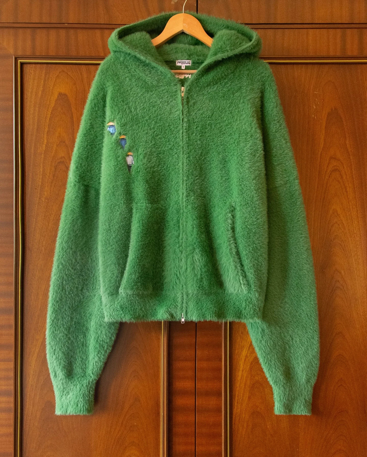 Men's Green Exploration Rugby Knit Sweater