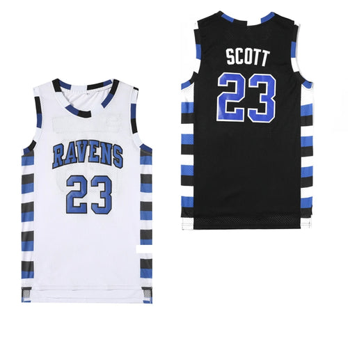 One Tree Hill Ravens #3 Scott Basketball Jersey – Embroidered