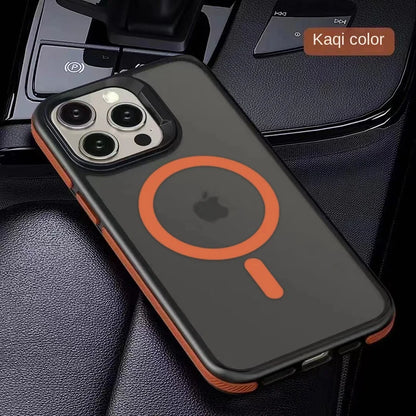 Magnetic MagSafe iPhone Case – Matte Translucent Armor | iPhone 11–16
