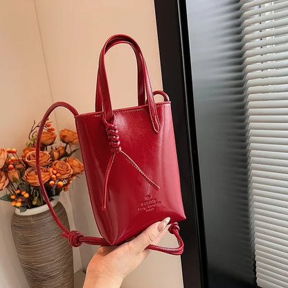 PU Leather Mini Crossbody Bag