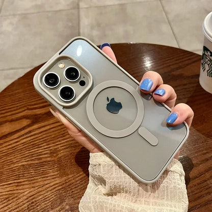 MagSafe Clear iPhone Case – Magnetic Wireless Charging