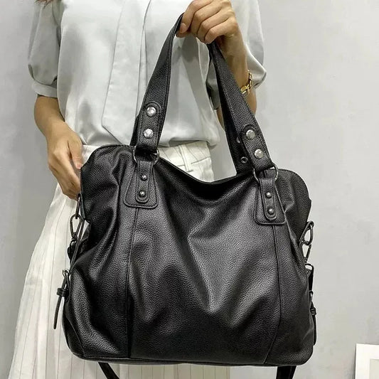 Women's Retro Roomy Shoulder Bag Female Luxury