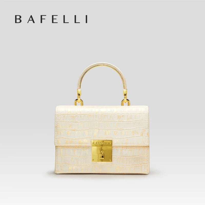 Luxury Wool & Leather Evening Shoulder Bag