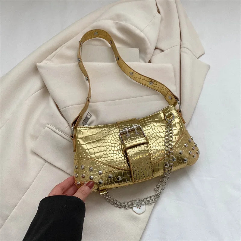 Women Fashion Shoulder Bag Gothic Ladies Bag