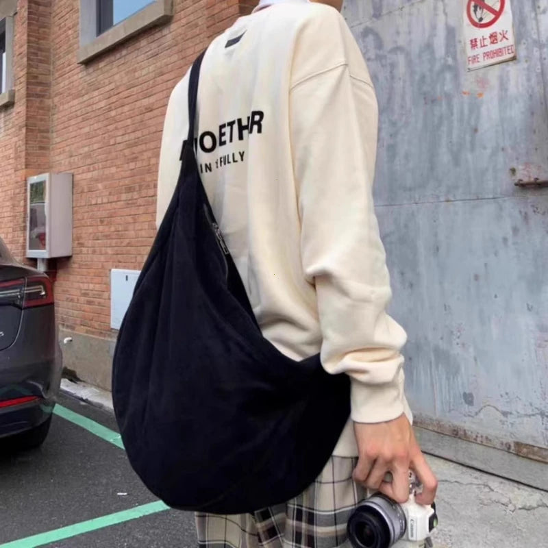 Retro Autumn and Winter Dumpling Bag Shoulder Bag