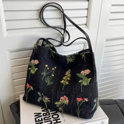 New Models Silk Jacquard Fashionable Minimalist Bag