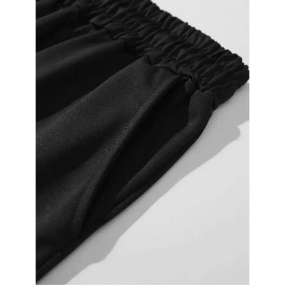 Men S Selling Letter Pattern Printed Drawstring Waist Shorts