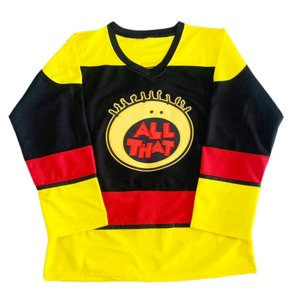 All That Kel #00 Ice Hockey Jersey – Embroidered Fan Sportswear