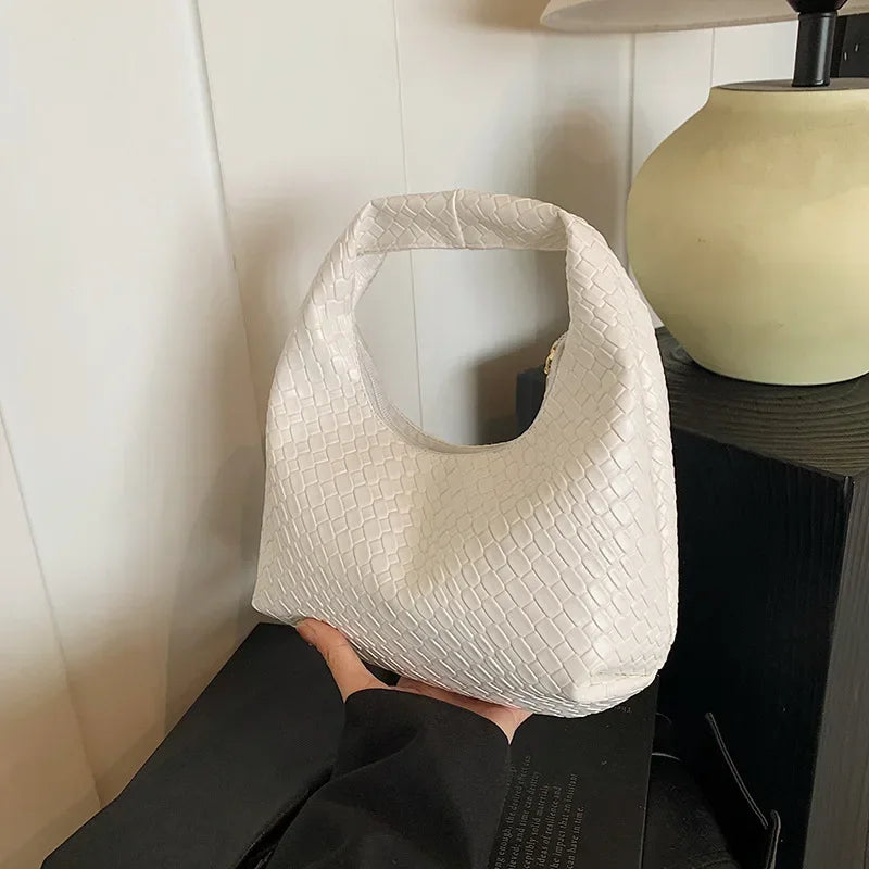Retro Casual Versatile PU Leather Tote Bag