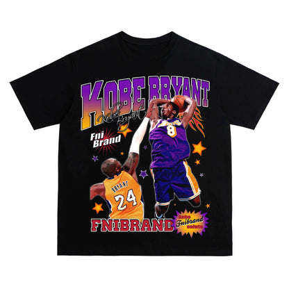 Kobe Bryant Graphic Print Oversized T-Shirt