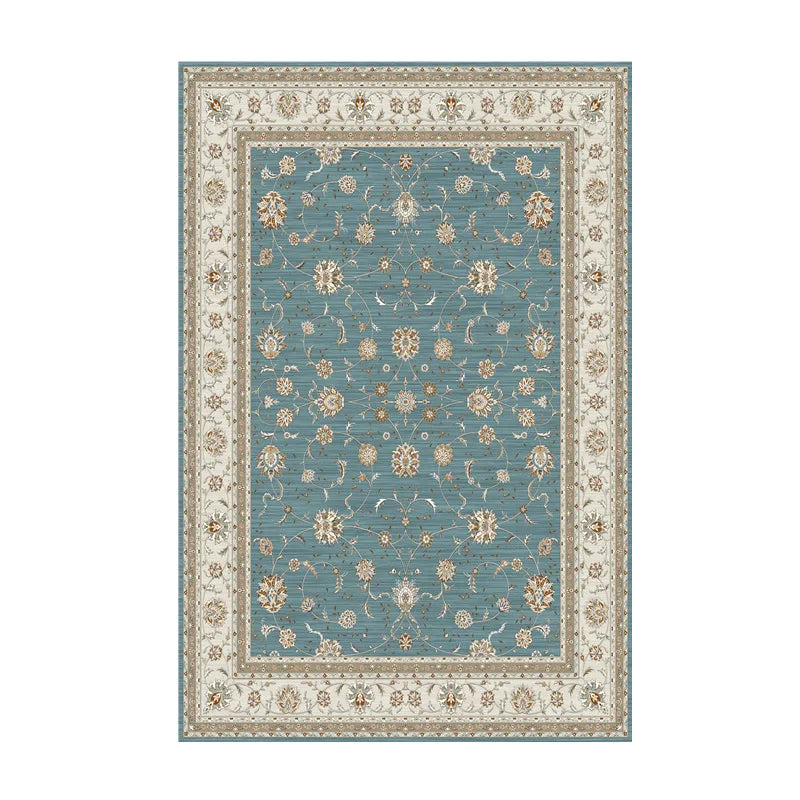 Persian Retro Area Rug – Washable Foldable Cashmere-Feel Carpet