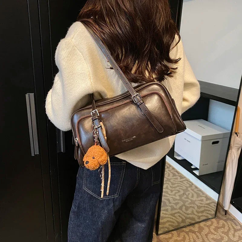 Design Small PU Leather Shoulder Bag