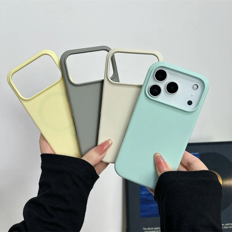 MagSafe Liquid Silicone Case for iPhone 13 to 17 Series