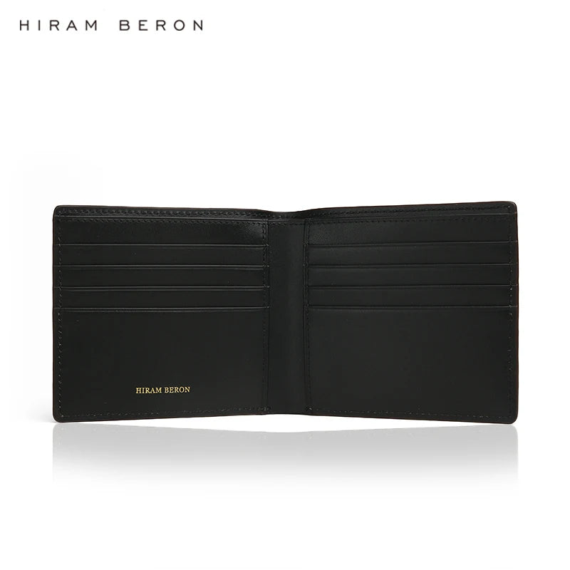 Personalized Saffiano Leather Men's Bifold Wallet