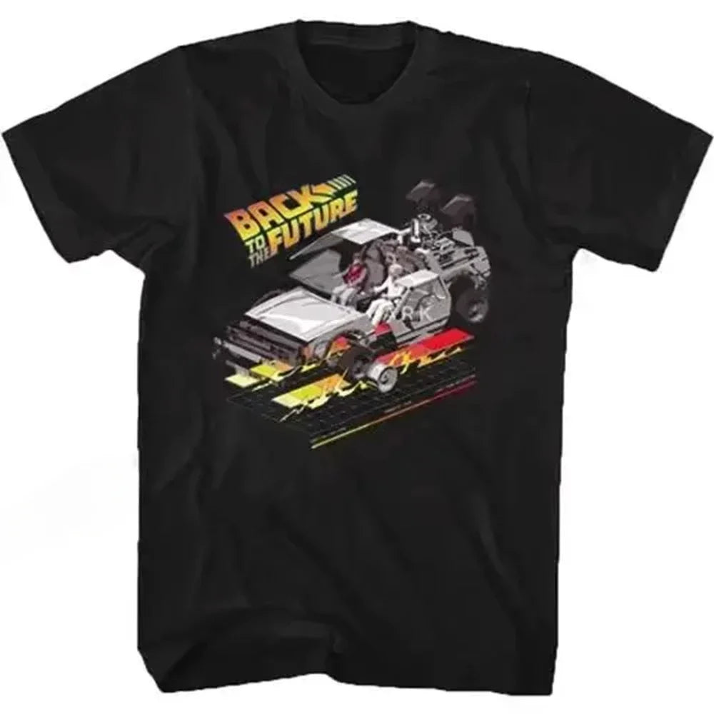 Back to the Future 88 MPH DeLorean Graphic T-Shirt