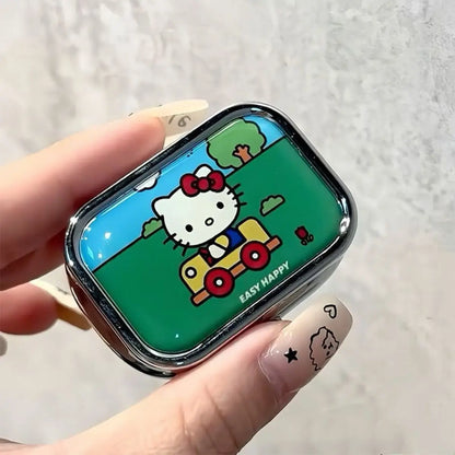 Hello Kitty Metal Pill Box Jewelry Case