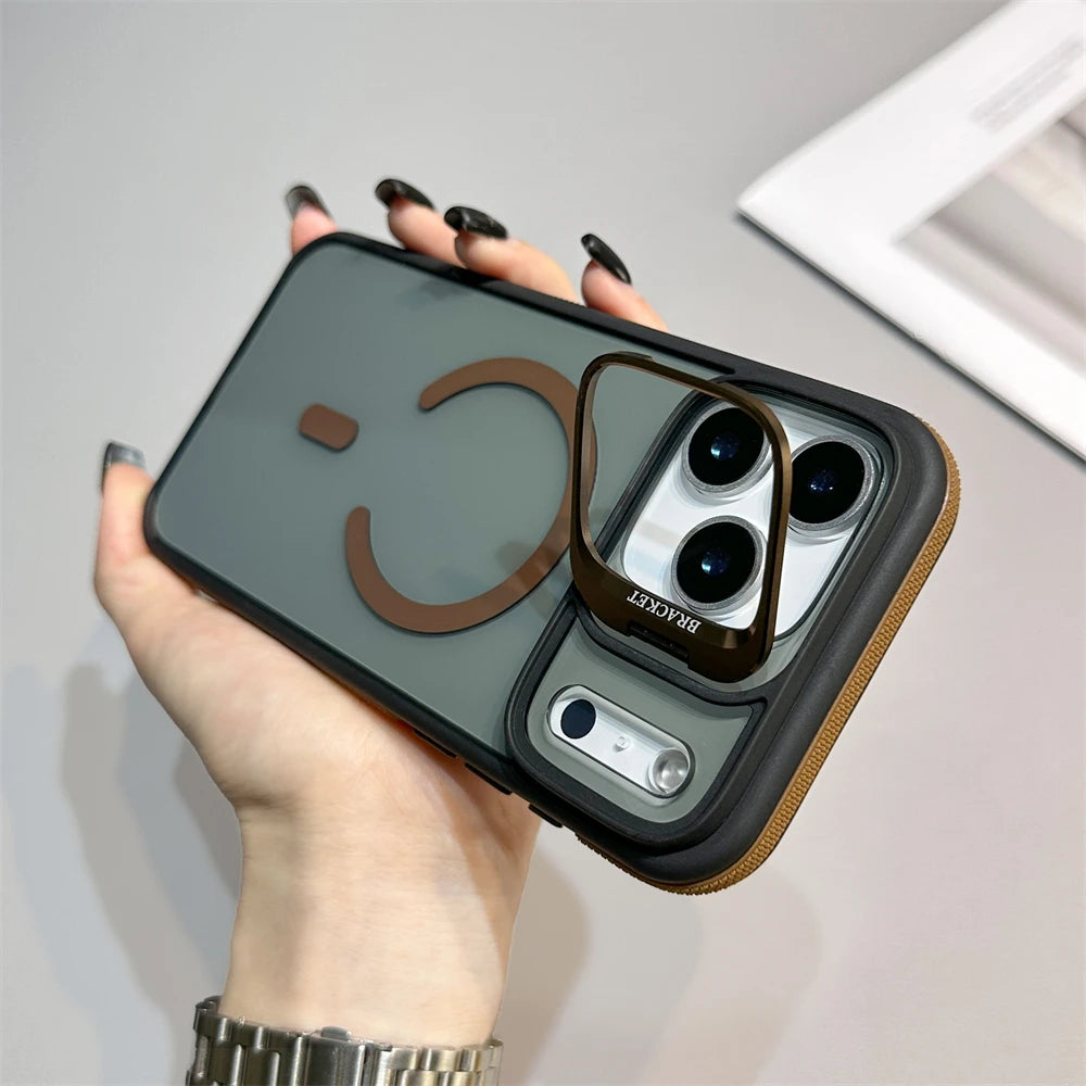 MagSafe Magnetic Kickstand Case for iPhone 11–17 Pro Max Air