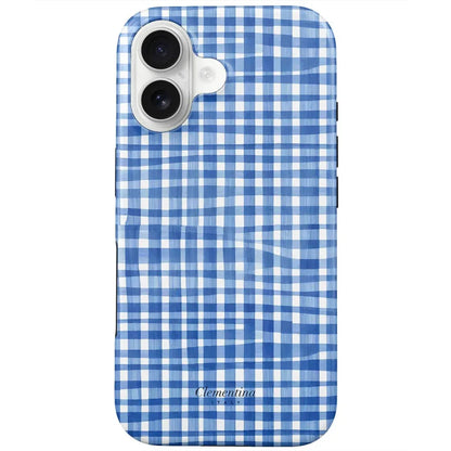 La Dolce Vita Gingham Phone Case for Samsung Galaxy S26 S25 S24 S23 A56 A36 A26 A16 S20 FE Ultra Plus Edge 5G