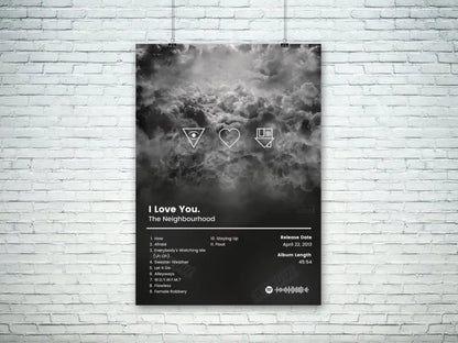 Hip Hop Music Album Poster – Canvas Wall Art Print