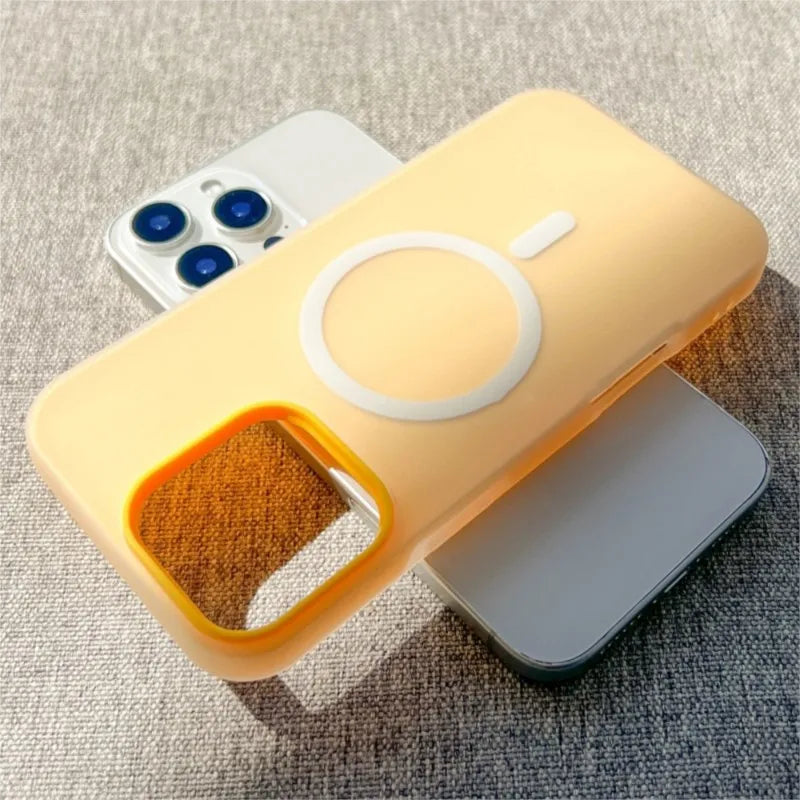 MagSafe iPhone Case – Candy Color 2-in-1 Magnetic Cover