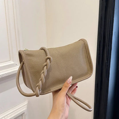 Real Cowhide Genuine Leather Sac Fashion Women Crossbody Bags