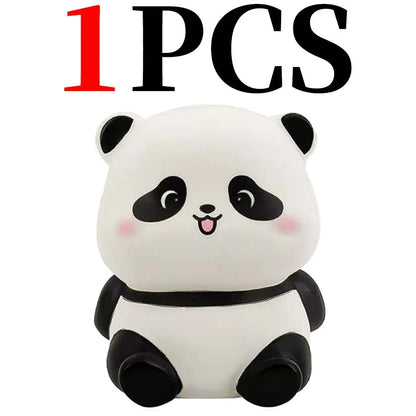 Cute Panda LED Night Light Kids Bedside Lamp