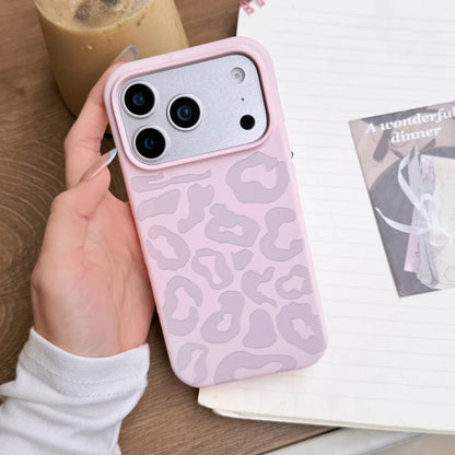 Liquid Silicone Leopard Print iPhone Case – iPhone 11 to 17 Series