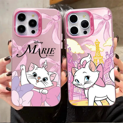 Marie Cat iPhone Case – Cute Cartoon Soft Silicone Cover
