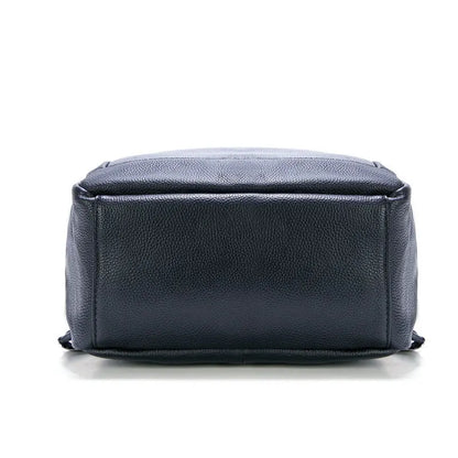 Genuine Leather Men's Backpack – Luxury Business Laptop Bag