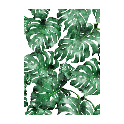 Tropical Illustration Canvas Wall Art – Boho Nature Poster