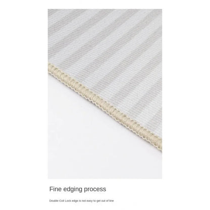 Irregular Office Chair Mat – Morandi Color, Hardwood Floor Desk Mat