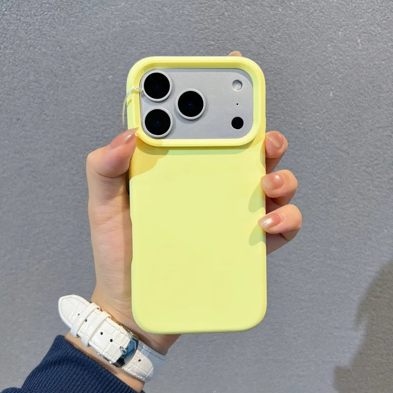 Liquid Silicone Shockproof iPhone Case – iPhone 16 / 17 / Air Series